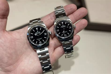 rolex explorer 36 mm listenpreis|Rolex explorer 36mm vs 40mm.